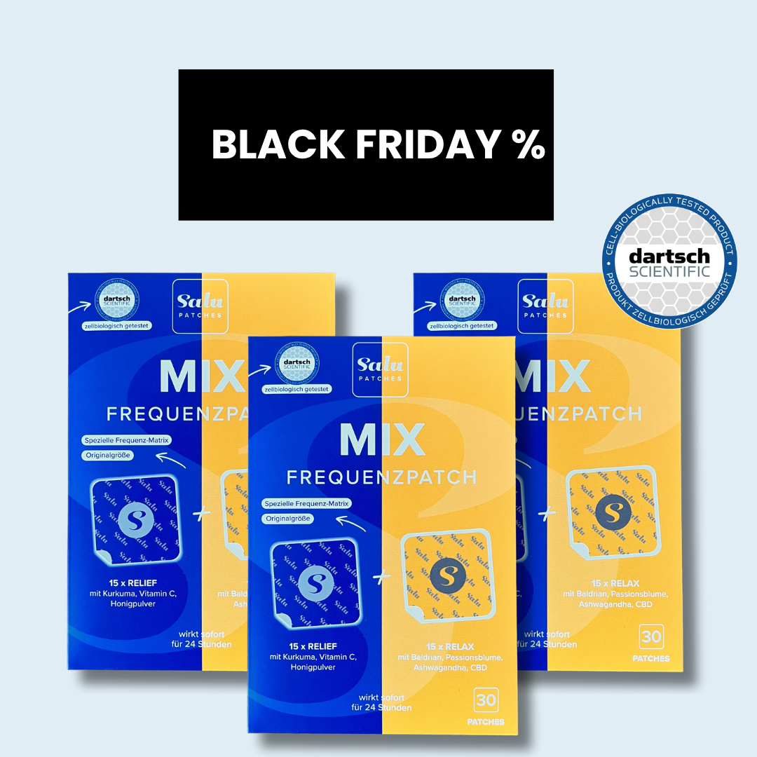 MIX 2+1 gratis | Black Week Bundle 3x 30 Patches für 90 Anwendungen