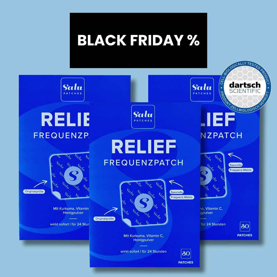Relief 2+1 gratis | Black Week Bundle 3x 30 Patches für 90 Anwendungen